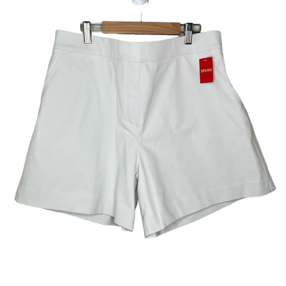 Spanx‎ 20375R Silver linings 4” short Classic White - Picture 3 of 9